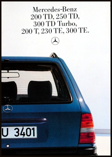 Mercedes 124 t - mercedes, t-modell